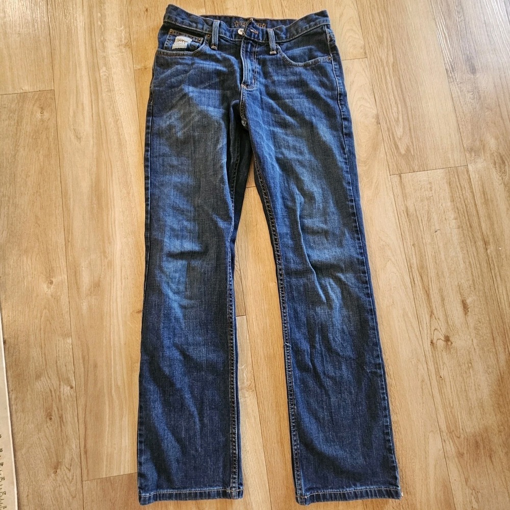 Cinch Jeans Mens 29x32 Blue Medium Wash Bootcut Denim Stretch Western